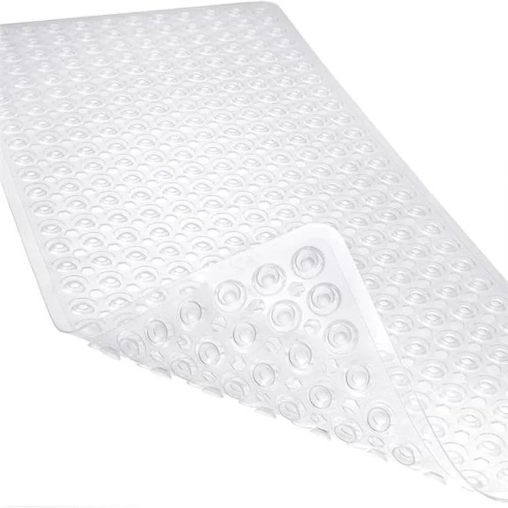 Non Slip Bathtub Shower Mat Extra Large Suction Cup Bath Mat Machine Washable